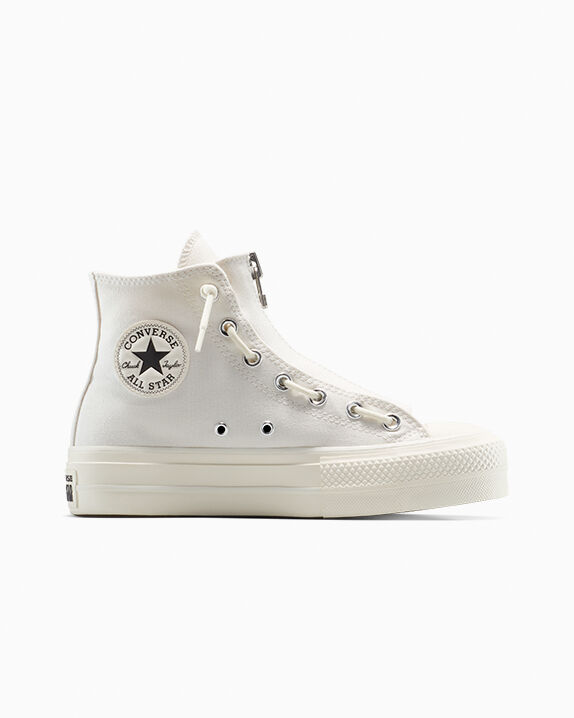 CONVERSE ALL STAR ホワイトブーツ　チャックテイラー Converse Chuck Taylor All Star Platform High White Shoes 560846F