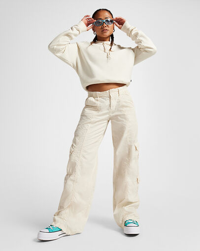 Chuck Taylor All Star Lift Platform Stars Ocean Drip/White/Black, On Foot Shot 1