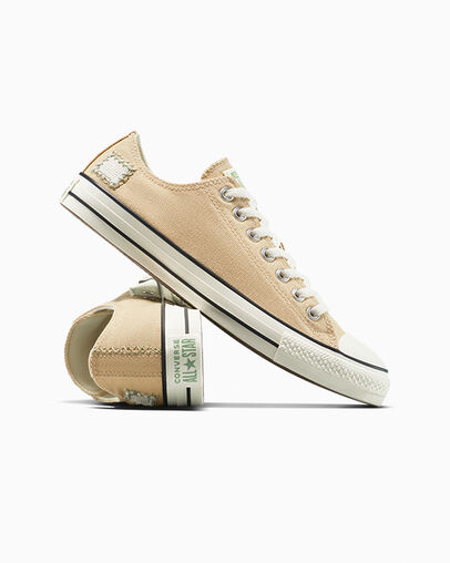 Chuck Taylor All Star Patchwork Coastal Dune/Egret, Detail Angle View