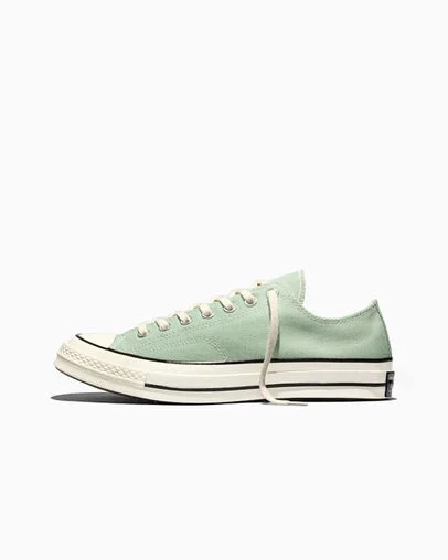 Chuck 70 Canvas Thyme Again Green/Egret/Black, Inner Side View