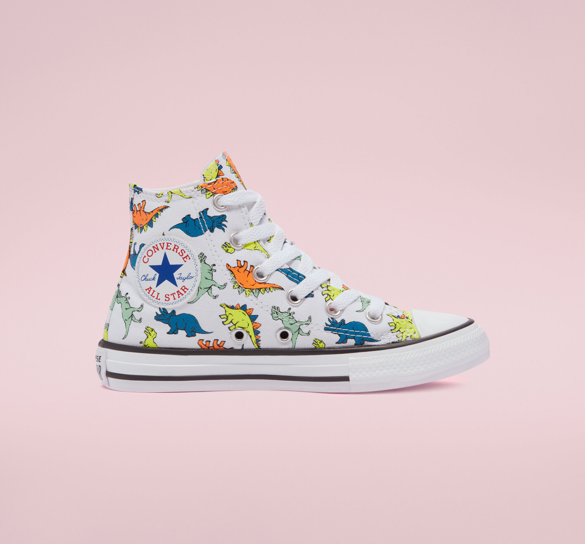 infant converse dinosaur