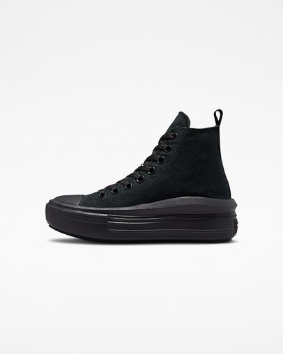 Chuck Taylor All Star Move Platform Black/Black/Dk Smoke Grey, Inner Side View