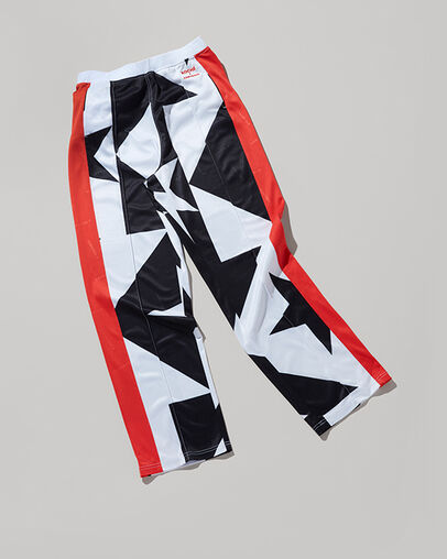 Converse x Koch&eacute; Track Pant White Multi, Front View