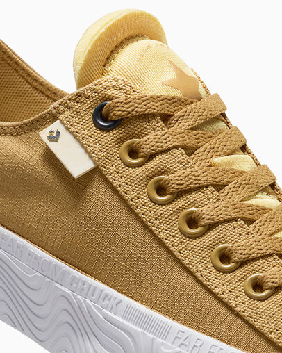 Chuck Taylor Alt Star Trek Tan/Utility Sunflower, Detail Angle View