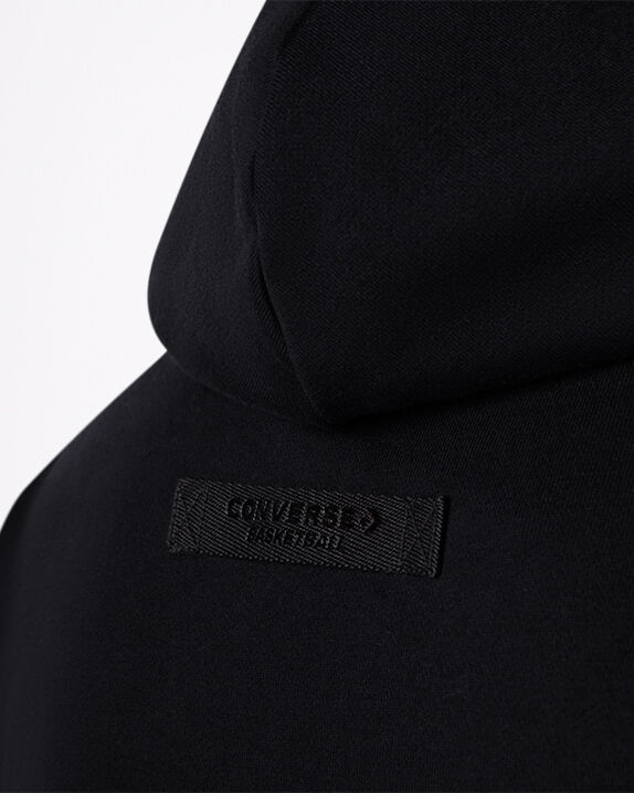 black converse hoodie mens