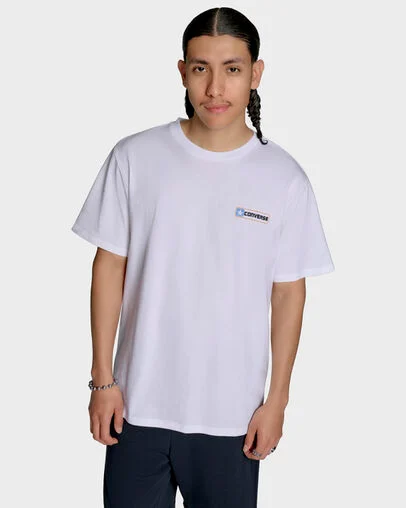 Box Logo T-Shirt White, Back View