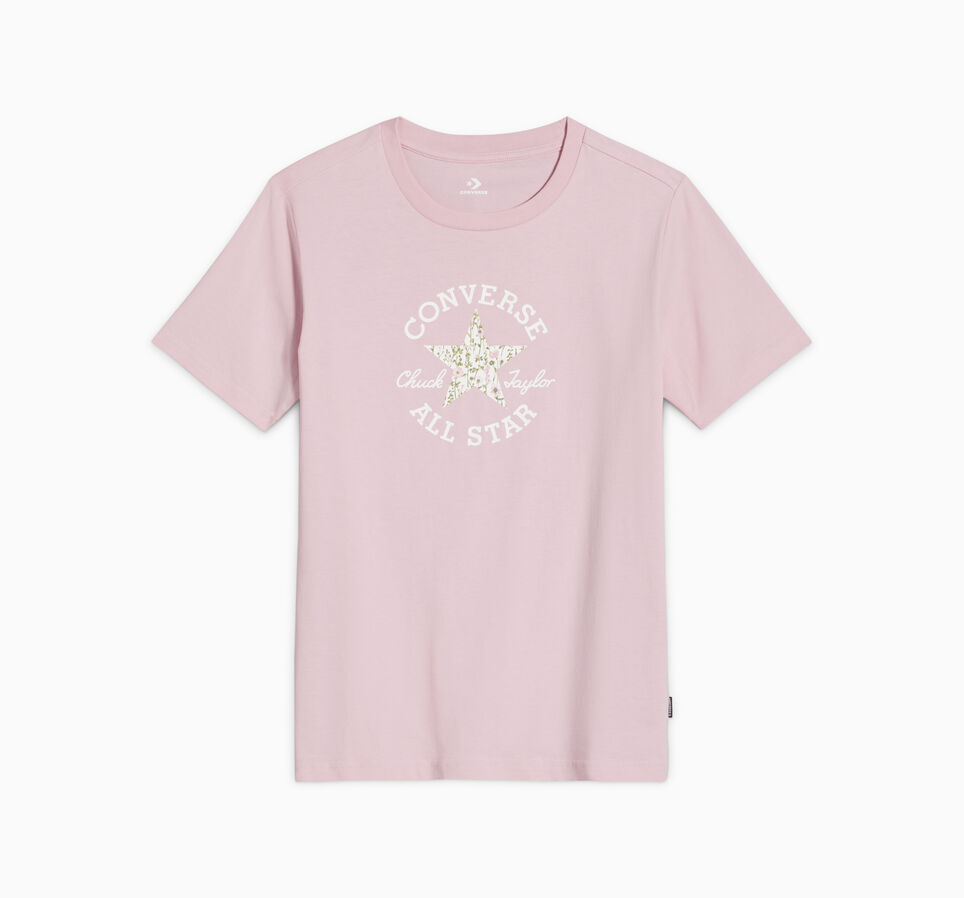 Floral Chuck Taylor T-Shirt Summit Pink