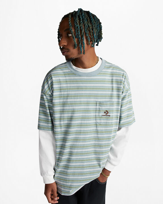 long sleeve shirt under short sleeve shirt