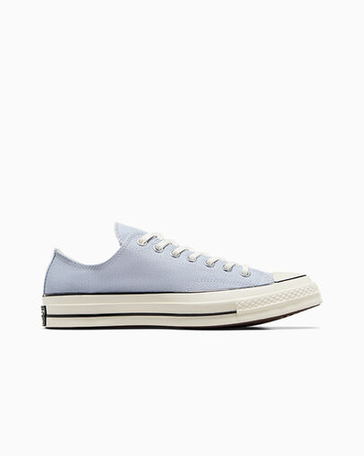 Chuck 70 Canvas Cloudy Daze Grey/Egret/Black, Outer Side View
