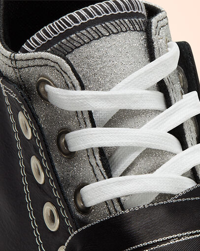 Double Upper Chuck Taylor All Star Black/White/Black