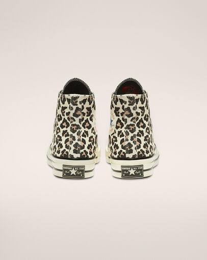 Chuck 70 Archive Print High Top Driftwood Mult/Light Fawn