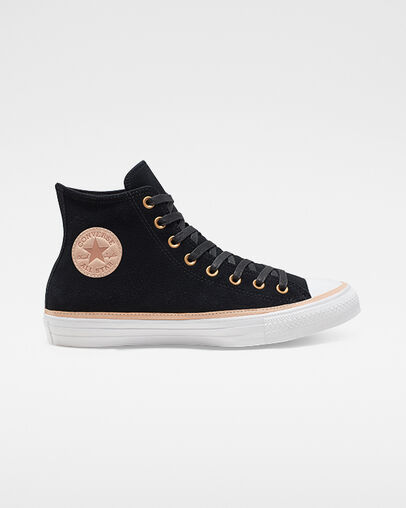 Vachetta Leather Trim Chuck Taylor All Star Black/Vachetta/White