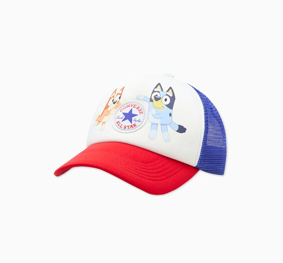 Converse x Bluey Trucker Hat White