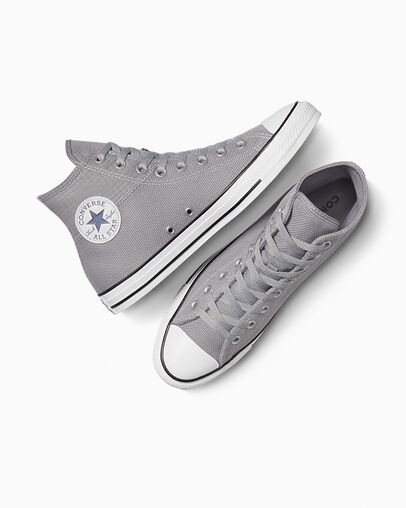 Chuck Taylor All Star Classic Grey/Lavender Ash, Angled View