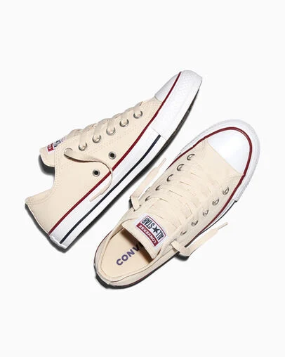 Chuck Taylor All Star Canvas Natural Ivory, Angled View