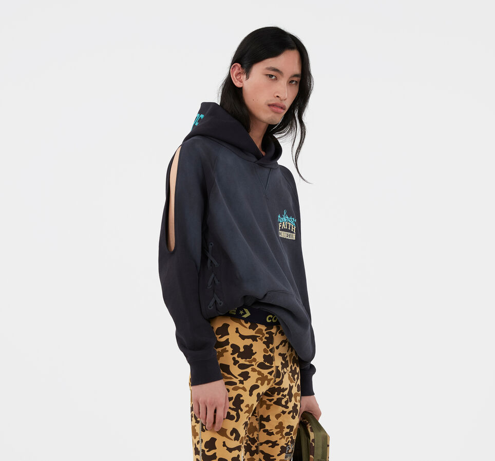 Converse x Faith Connexion Sun Washed Hoodie Dark Navy