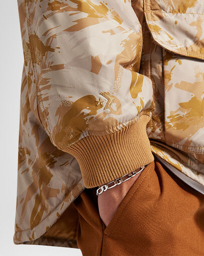 Camo Utility Jacket Trek Tan Paint Camo