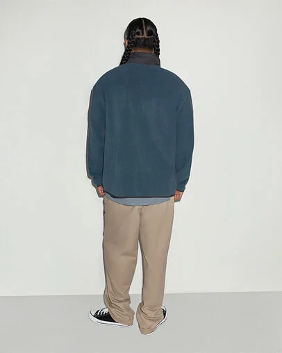 Converse Garage Full-Zip Fleece Jacket Wrought With Iron, Detail View