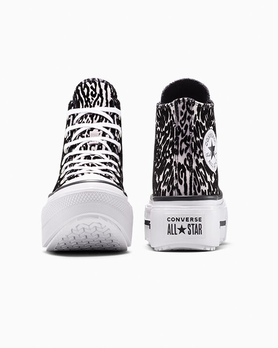 Chuck Taylor All Star Lift Double Stack Platform Leopard Unisex