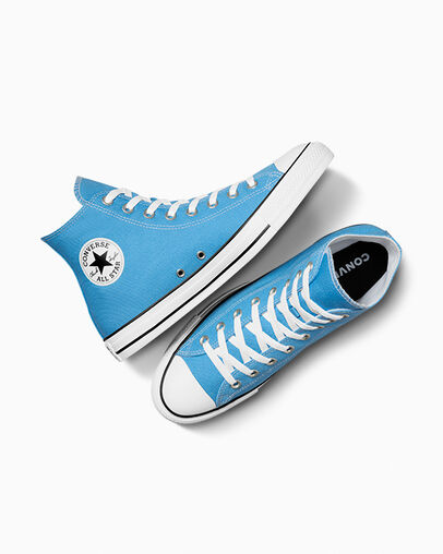 Chuck Taylor All Star University Blue/White/Black, Angled View