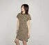 Chuck Patch Relaxed T-Shirt Dress Archive Cheetah Print