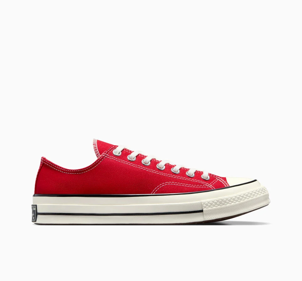 Chuck 70 Canvas Enamel Red/Egret/Black