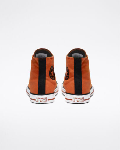 Chuck Taylor All Star Seasonal Color High Top Campfire Orange/Black/White