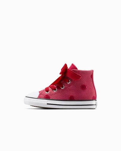 Chuck Taylor All Star Polka Dots & Bow Easy On Days Ahead/White/Days Ahead, Inner Side View