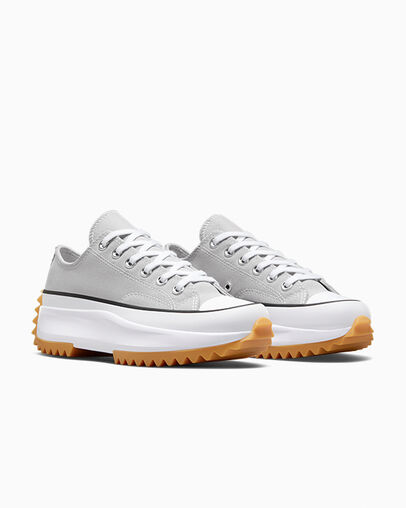 Run Star Hike Grey Area/White/Gum Honey, Top and Side View