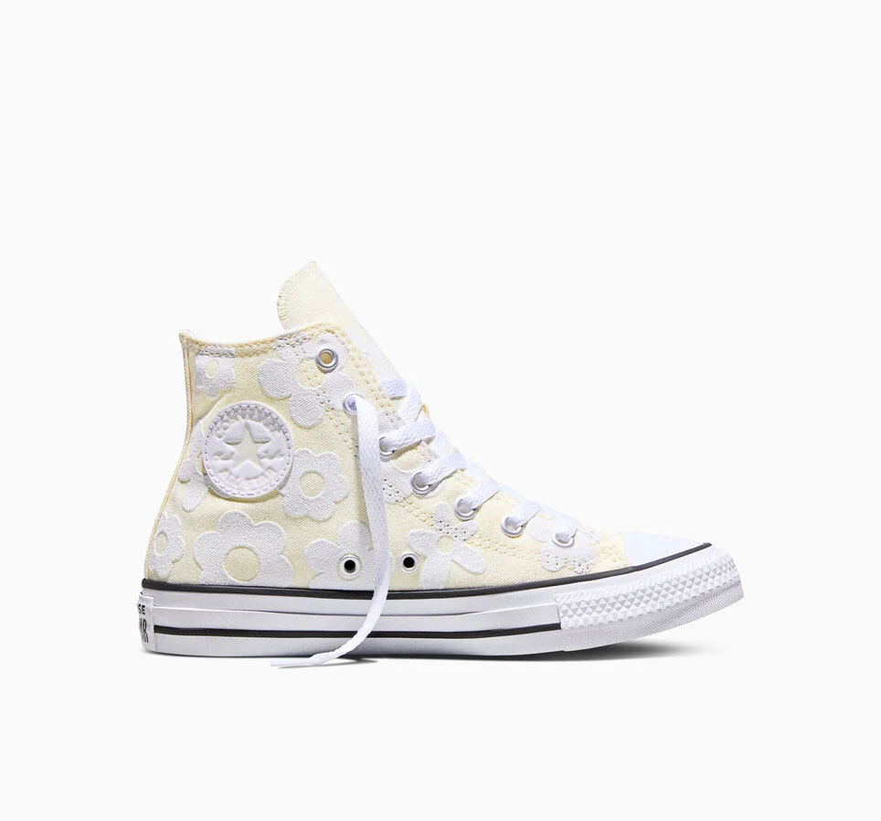 Chuck Taylor All Star Bubble Flowers Egret/White/Silver