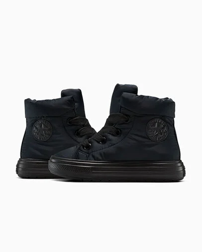 Chuck Taylor All Star Elements Boot Black/Black/Black, Detail Angle View