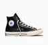 Chuck 70 Leather Black/White/Egret
