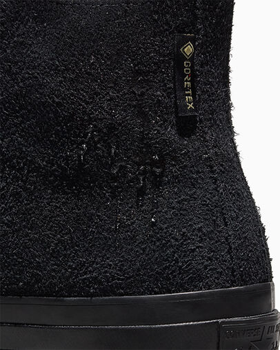 Chuck 70 GORE-TEX Hairy Suede Black/Black/Black