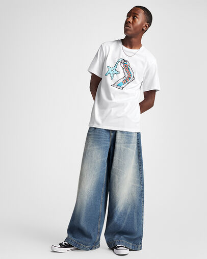 Toothpaste T-Shirt White, Full Body View