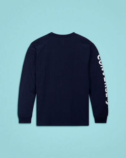 Wordmark Long Sleeve Obsidian