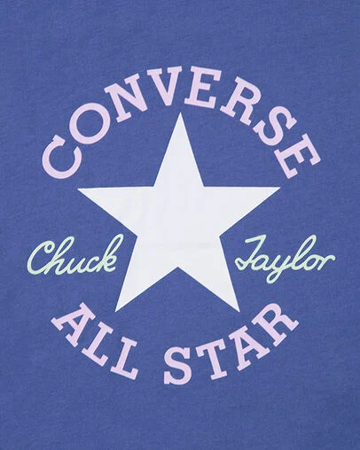Chuck Taylor Patch Relaxed Short Sleeve T-Shirt Indigo Storm