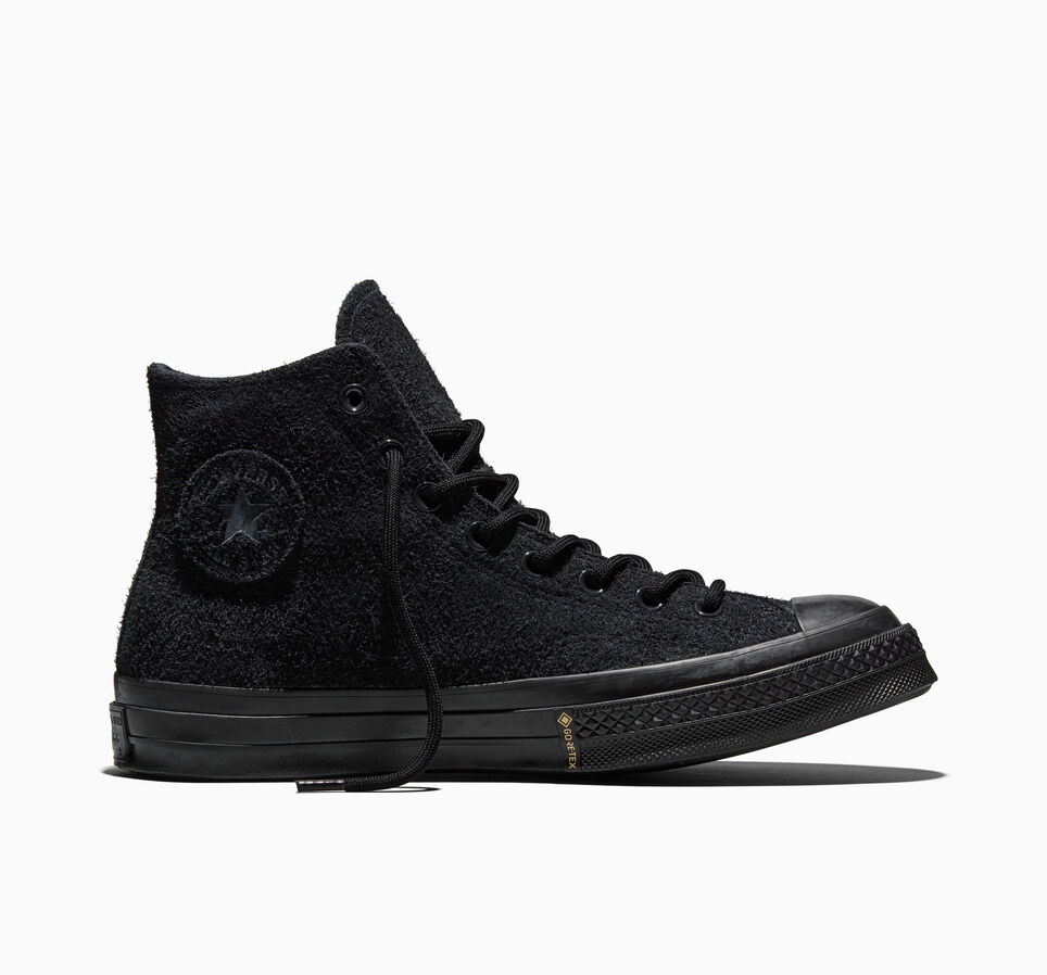 Chuck 70 GORE-TEX Hairy Suede Black/Black/Black