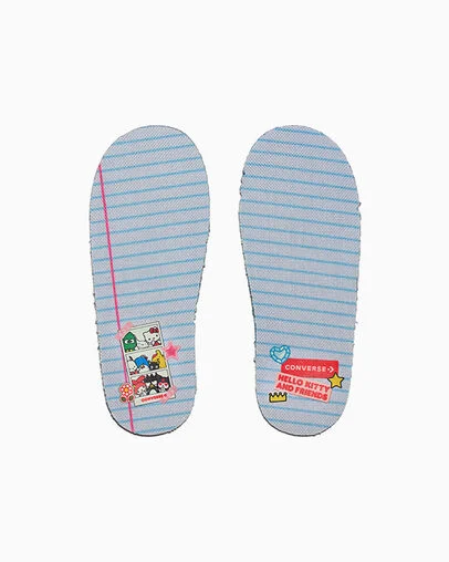 Converse x Hello Kitty And Friends Chuck Taylor All Star One Strap White/White/Red, Detail Angle View