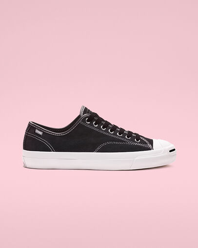 Jack Purcell Pro Suede Low Top Black/Black/White