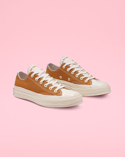 Chuck 70 Renew Canvas Low Top Wheat/Natural/Black