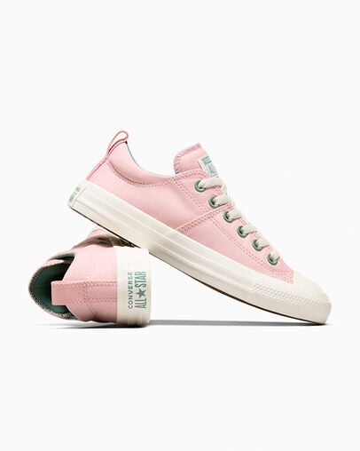 Chuck Taylor All Star Madison Donut Glaze Pink/Admiral Elm/Egret, Detail Angle View