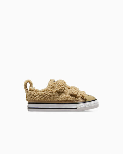 Chuck Taylor All Star Easy On Teddy Bear Nomad Khaki/Black/White, Outer Side View