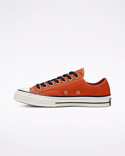 Vintage Canvas Chuck 70 Campfire Orange/Black/Egret