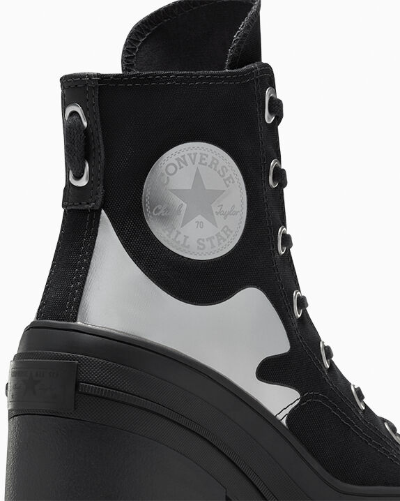 Chuck 70 De Luxe Heel Chrome Unisex High Top Shoe. Converse.com