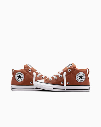Chuck Taylor All Star Street Seasonal Color Tawny Owl/White/Black, Detail Angle View