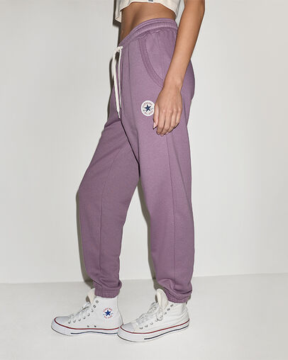Retro Chuck Taylor Patch Joggers Hypnotic Mauve, Back View