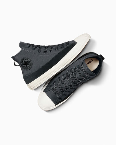 Chuck Taylor All Star Urban Explorer Dk Smoke Grey/Black, Angled View