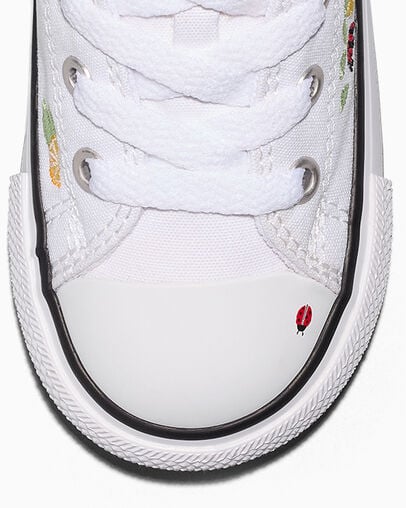 Chuck Taylor All Star Picnic White/Black/Sunny Outlook, Detail Angle View