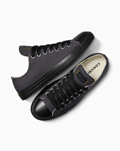 Chuck Taylor All Star Heavy Canvas Dark Matter/Black, Angled View