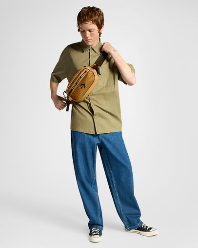 Mesh Sling Pack Trek Tan